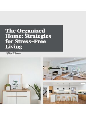 cover image of The Organized Home